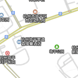 临平景区卫星地图